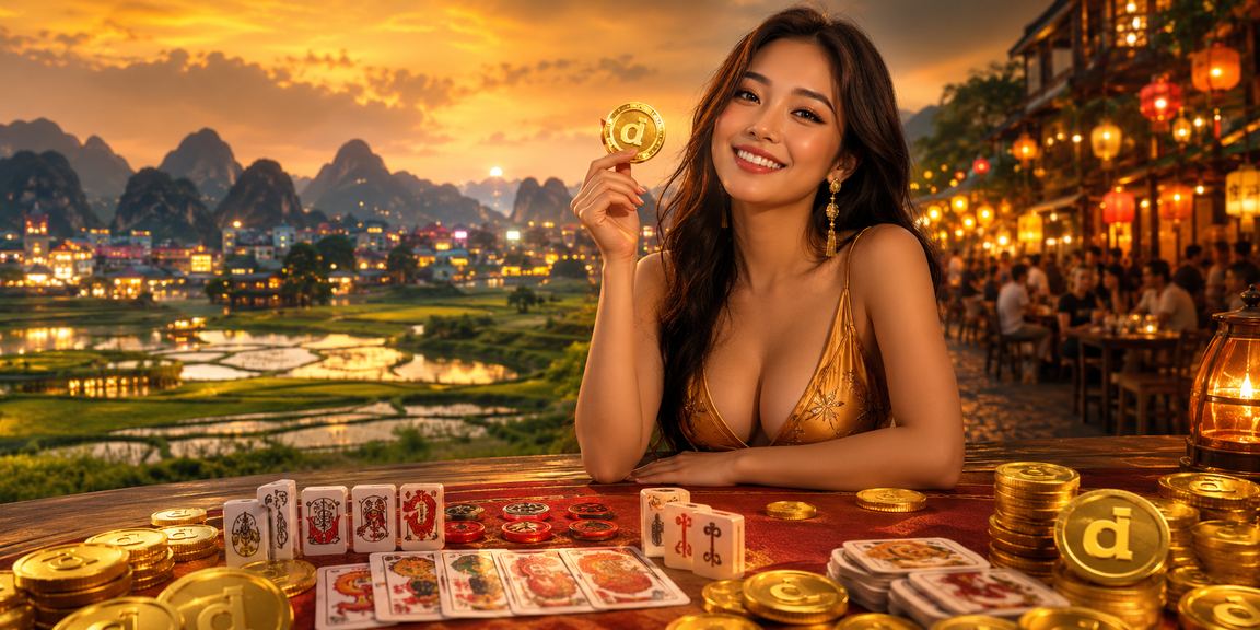 Không khí cá cược thể thao và game bài tại chợ đêm Ninh Bình